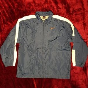 Vintage 00’s Nike Light Windbreaker Navy